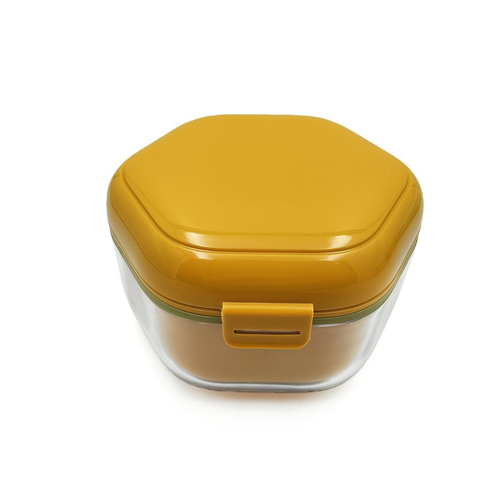 1pc Orthodontic Retainer Braces Storage Box Invisible Braces Storage Box Portable Dentures Cleaning Box Braces Storage Container