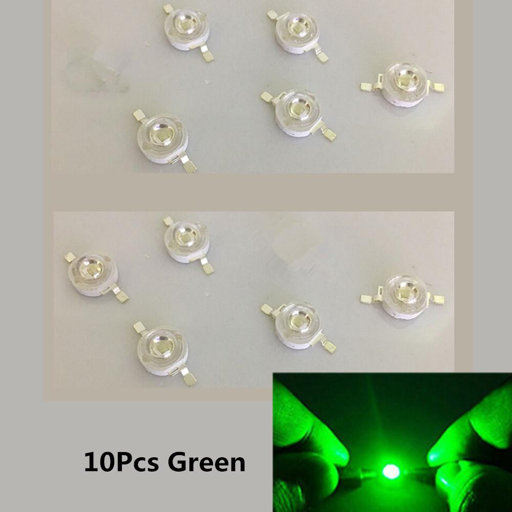 10 Teile/satz 3W LED High Power Super Helle Lampe Perlen Nachtlicht für Taschenlampe Bühne Hof