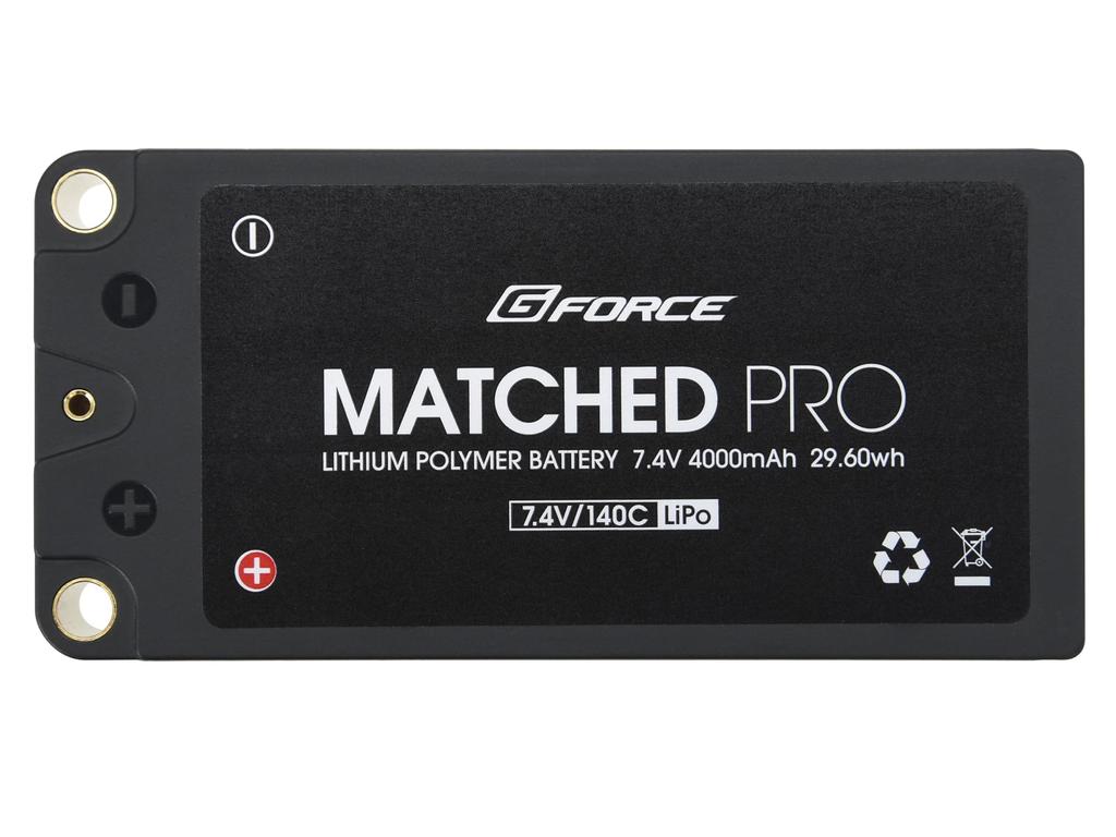 GeForce MATCHED PRO 7.4V 4000mAh LiPo Battery (Official Japanese Product) GFG019