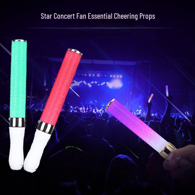 Japan Glow Stick: Electroplated 3W LED 15-Color Concert Highlight Stick