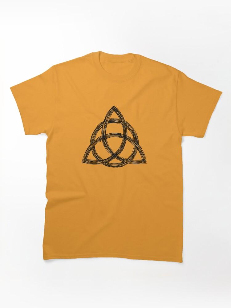 Charmed Charmed Sign / Triquetra / Witches Knot / Witch Symbol / Drawing for Spiritual Women Classic T-Shirt