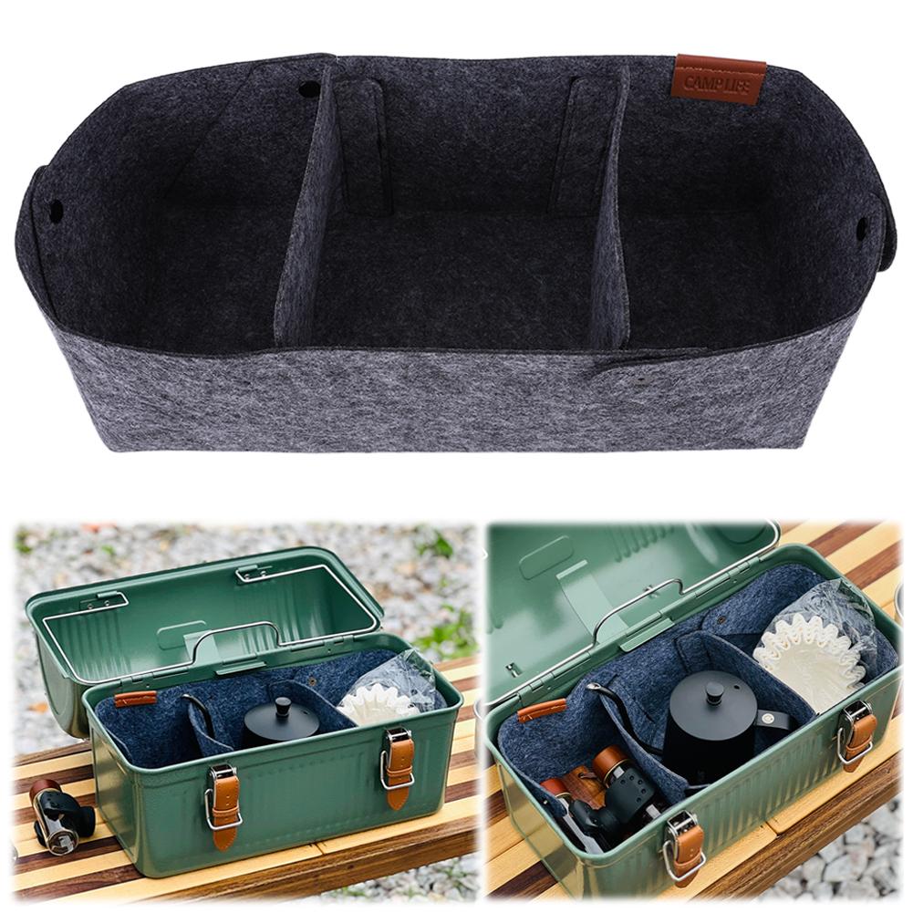 Felt Lining Lunchbox Accessories Picnic Camping Outdoor Accessory for Stanley 9.4L Lunch Box Camping Gear