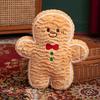 Christmas Gingerbread Man Doll Plush Stuffed Gingerbread Pendant Xmas Tree Decorations Soft Doll