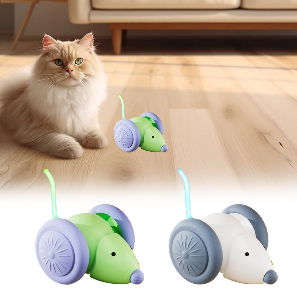 Automatisches Elektrisches Maus Haustier Katze Spielzeug Haustier Katze Selbstunterhaltung Interaktives Spielzeug Haustierprodukte Wiederaufladbares Interaktives Katzenspielzeug