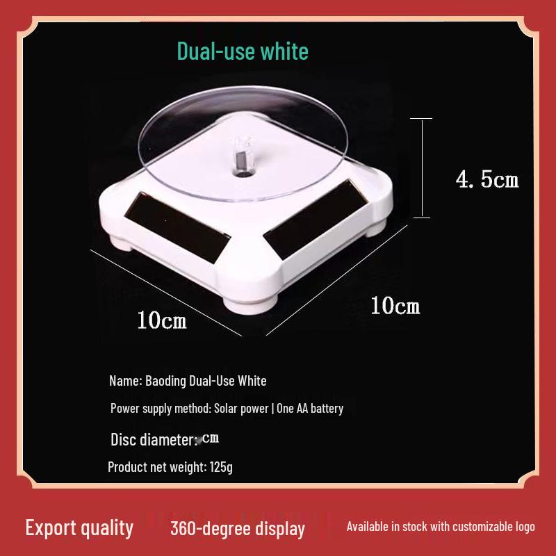 High-End Ceramic Turntable Jewelry Rack for Bracelet & Earrings Display