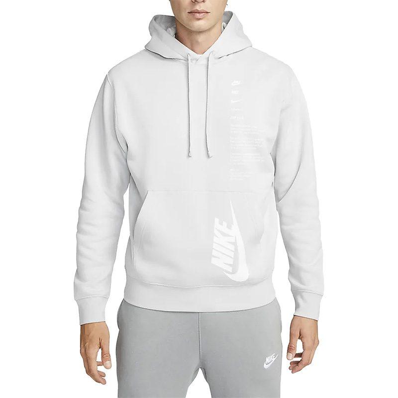 Nike Sweatshirts Herren Nebelgrau Mit Kapuze Moderat Regulär DQ5153-097
