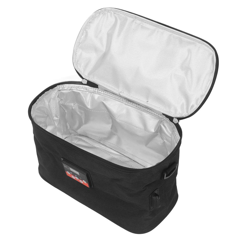 Car Warmer Bag 30W Heating Bag 8L Adjustable Temperature Display with Handle Portable Food Warmer