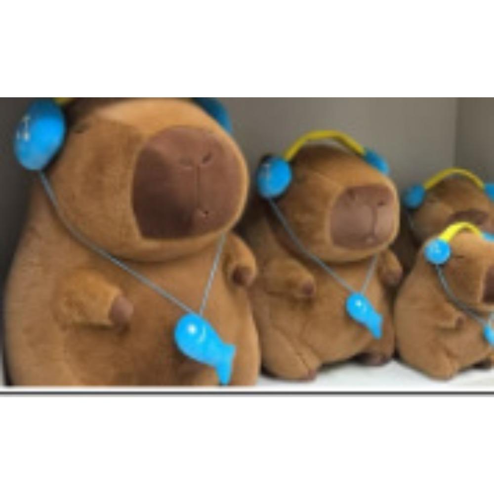 Cute Capybara Plush Toy Children's Pillow Toast Doll Kapibara Doll Birthday Gift