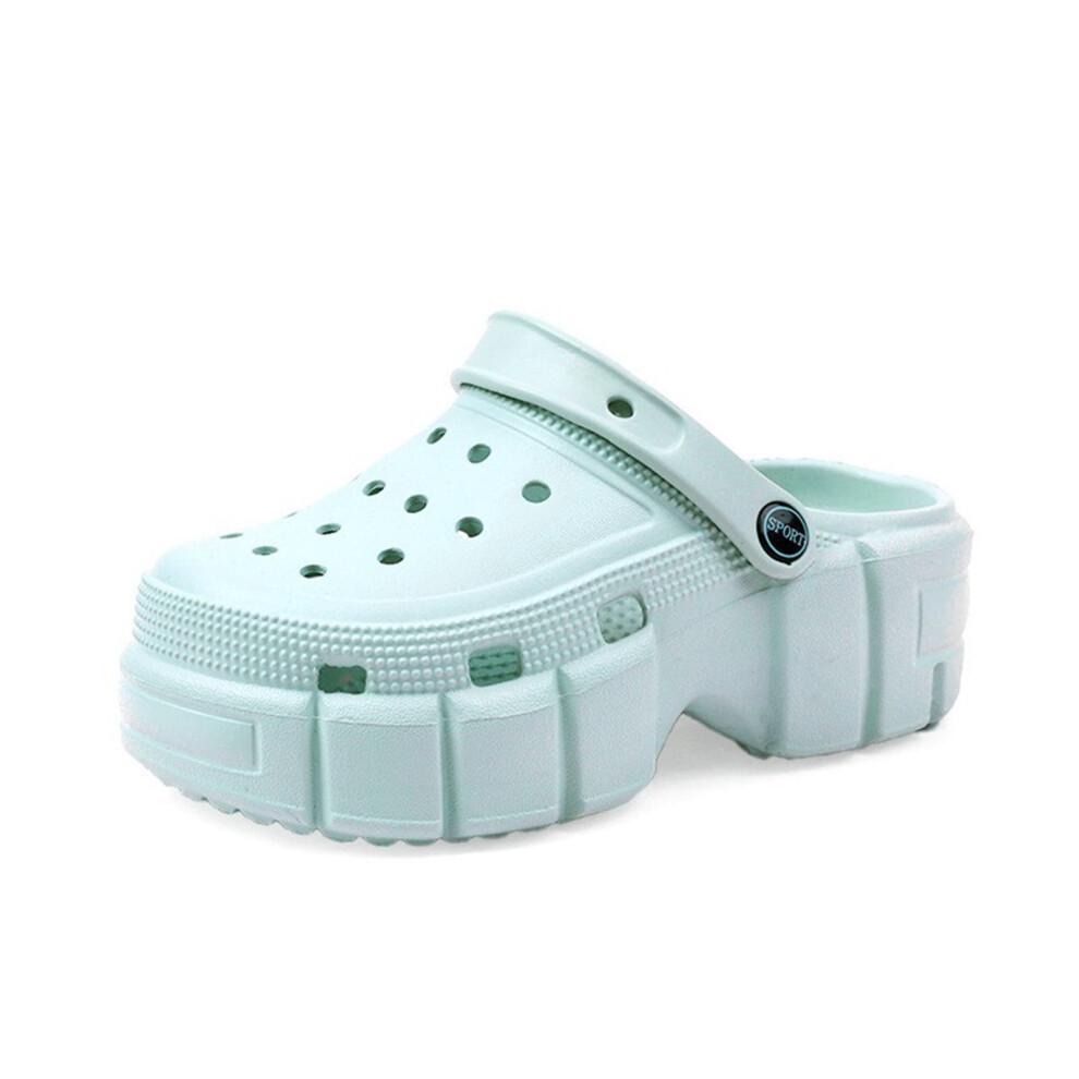 Kids Boys Cute Clogs Cartoon Garden Shoes Boys Girls Slides Slippers Indoor Outdoor Children Water Shower Beach Pool Sandals Light Blue 5.5