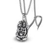 Accessories, Buddha Pendant Necklace, Vintage Faith Titanium Steel Chain Men'S Necklace