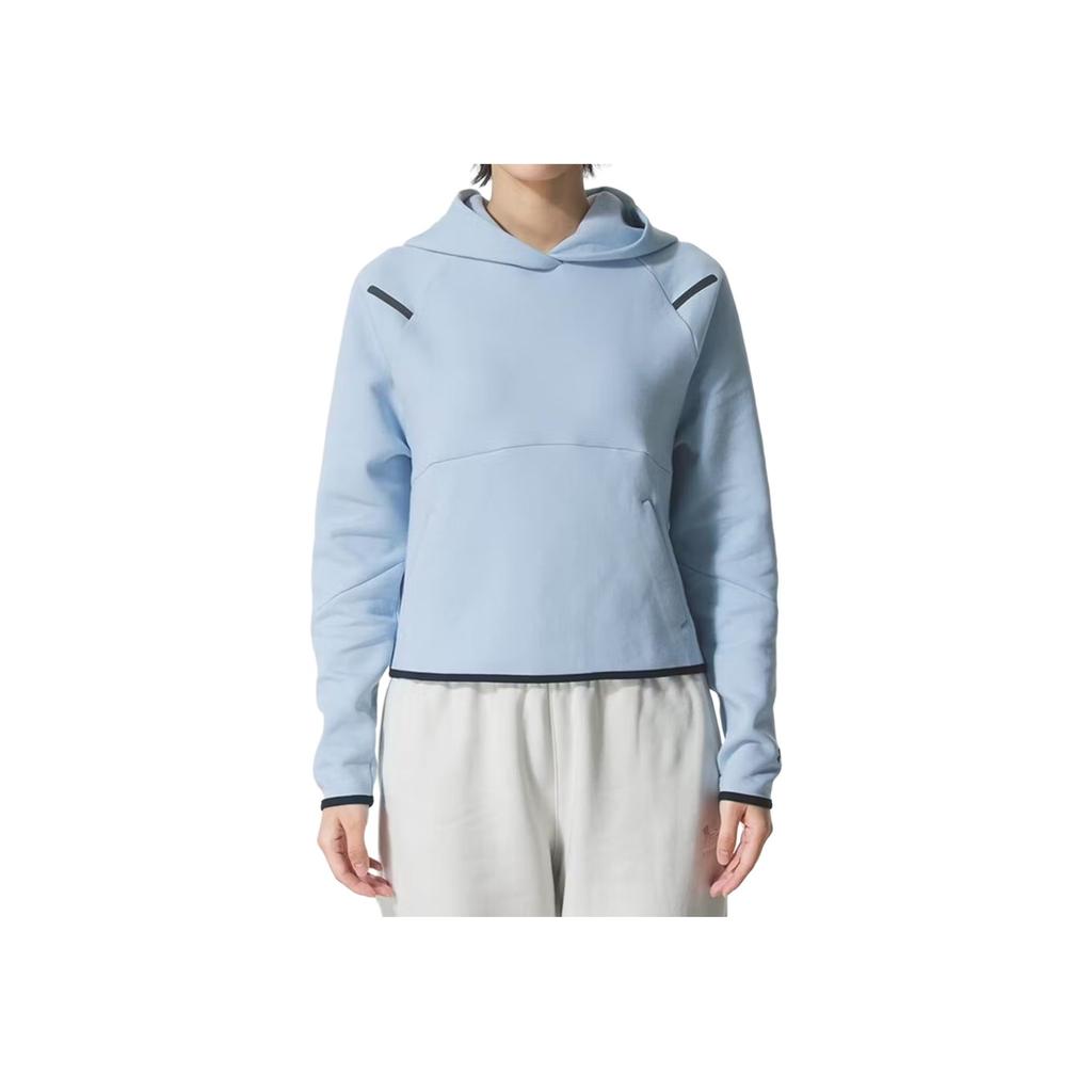 Under Armour Unstoppable Free Series Loose Fit Hooded Knit Raglan Long Sleeve Sweatshirt Women sweatshirt 6005739-453