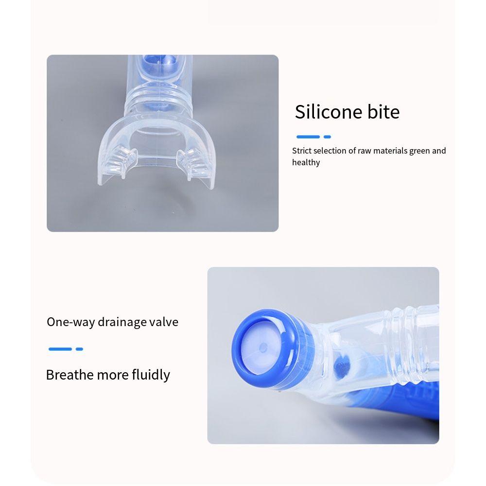 Adjustable Swim Training Snorkel Detachable Snorkeling Diving Equipment  Swim Training