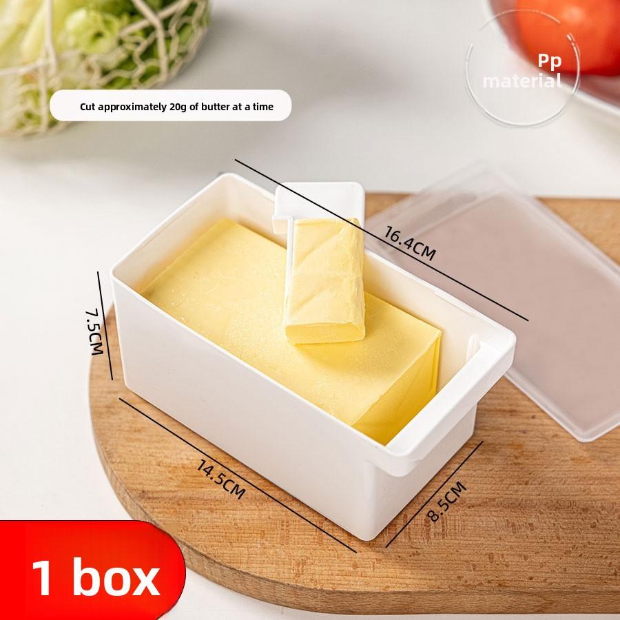 Контейнер для хранения сыра и масла с крышкой, пищевой, для холодильника Large 1pcs