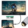 Xiwai 8K Micro HDMI HDTV na 4K Hyper Flexibilní Tenký Kabel pro Kamery a HDTV 2.1 Ultra-Tenký Kabel, 0,5 m Typ-A Typ-D,