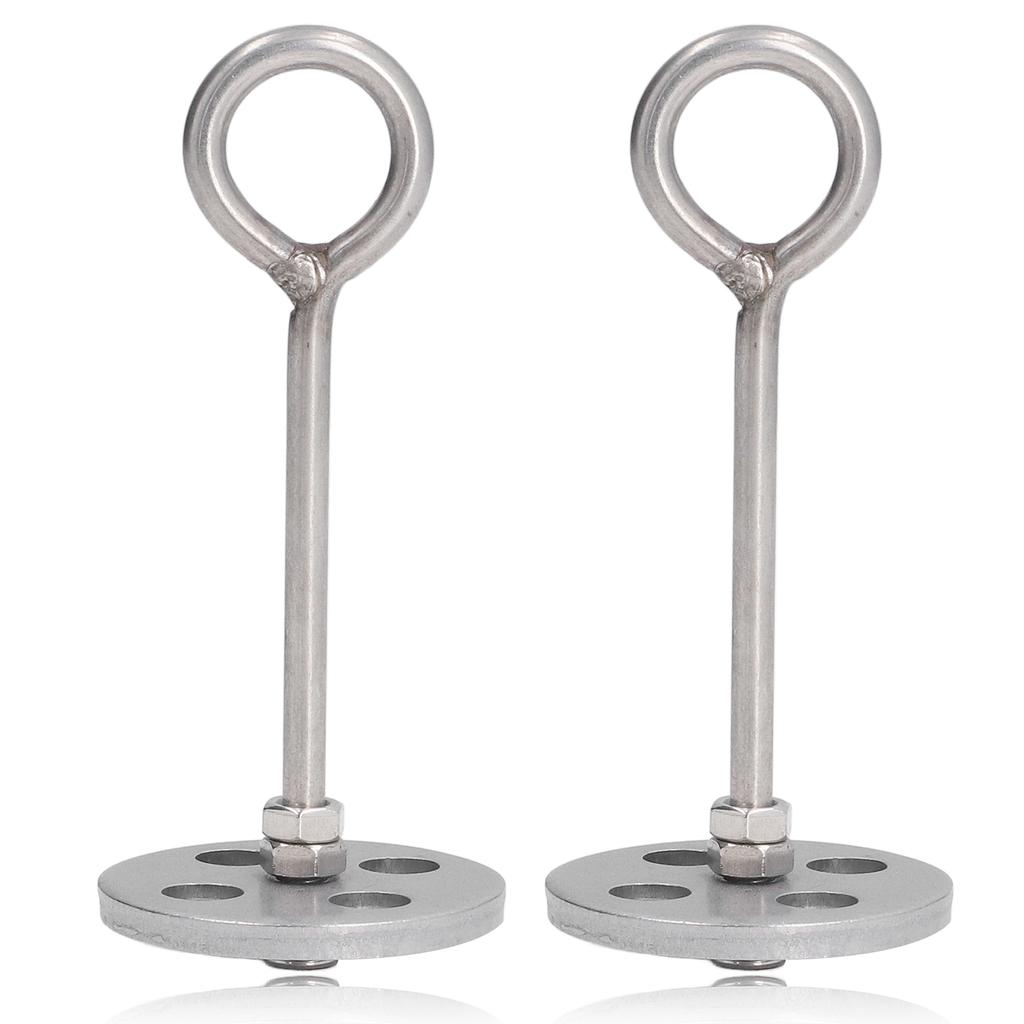2pcs Cattle Nose Pliers Ring Safe Wear Resistant Cattle Nose Clamp for Cow Bull Cattle All Stainless Steel