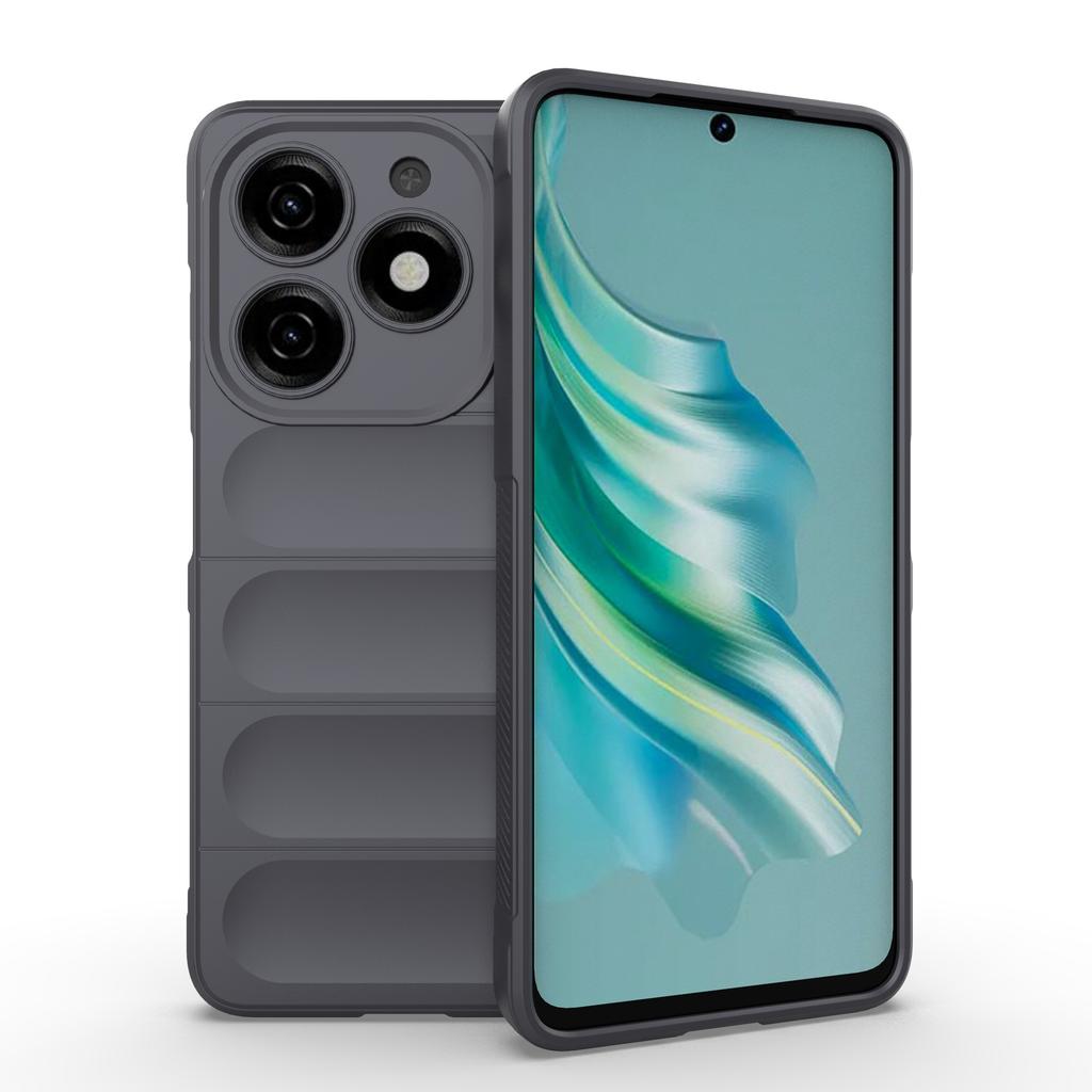 For TECNO Spark 20 Case Drop-Resistant TPU Phone Back Shell