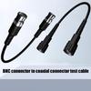 BNC Male To Male Coaxials Test Cable for High Performances Signal Testing In Lab and Engineering Easy Installion