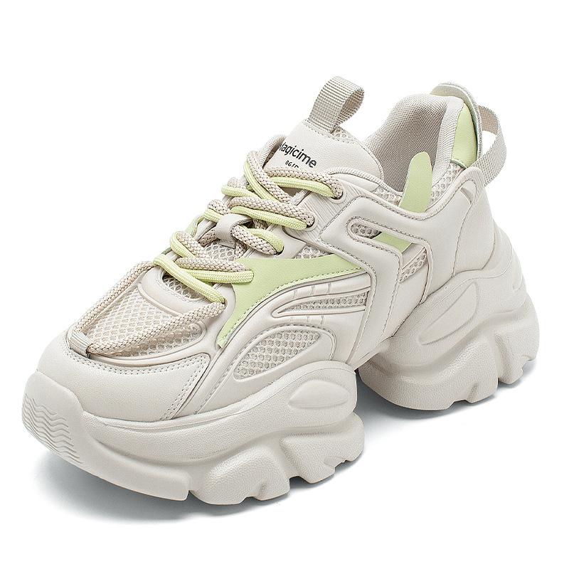 Augustine dad shoes women 2025 new autumn Internet celebrity fried street show foot small platform sports casual shoes ins