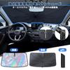New BLUESEATE C Windshield Sunshade for Suzuki Every 10x Strong Heat UV Privacy Scratch Stays in Light Storage Bag Direct from the [2025 Arrival,
