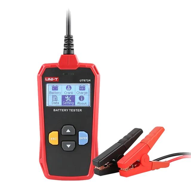 UNI-T UT675A Car Battery Tester CCA Internal Resistance Analyzer with Start/Charging System Test Online Report Printing Check UT673A