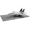 Tamiya 1/48 Masterpiece Aircraft Series No.122 Grumman F-14A Tomcat (Late Model) Launch Set Plast...