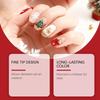 Torvikx DIY Christmas Nail Art Graffiti Pen - Fine Tip, Highly Pigmented, Smudge-Proof Nail Painting Pen