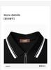 Spring and Summer Zipper Casual Commuting Short-Sleeved Men's Polo Shirt