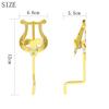 French Horn Music Stand Portable Metal Music Stand Lightweight French Horn Sheet Music Holder Brass Instrument Accessories