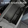 Car Storage Box For BMW X3 G45 G48 2025 Anti-slip Dashboard Armrest Organizer Tray Center Console Box Auto Accessories