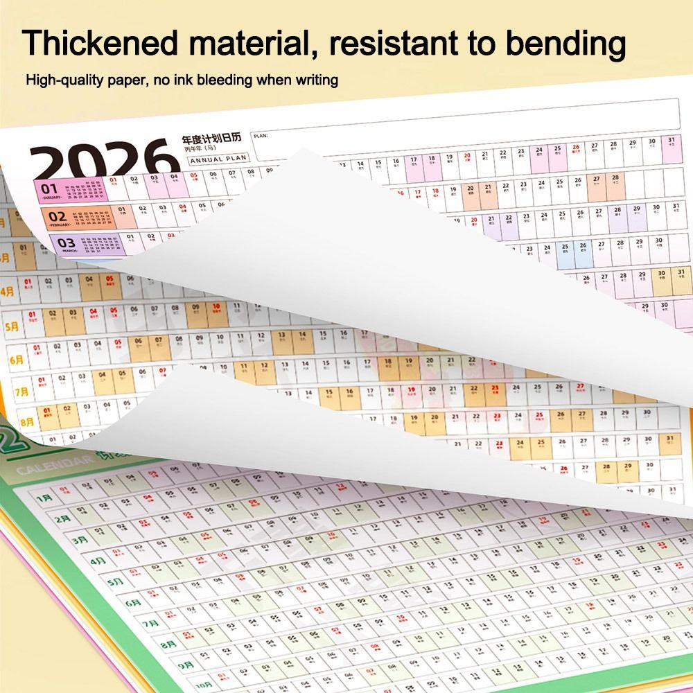 Planner Target Wall Calendar Large To Do List Planner New 365 Days Planner Sheet  Office Supplies