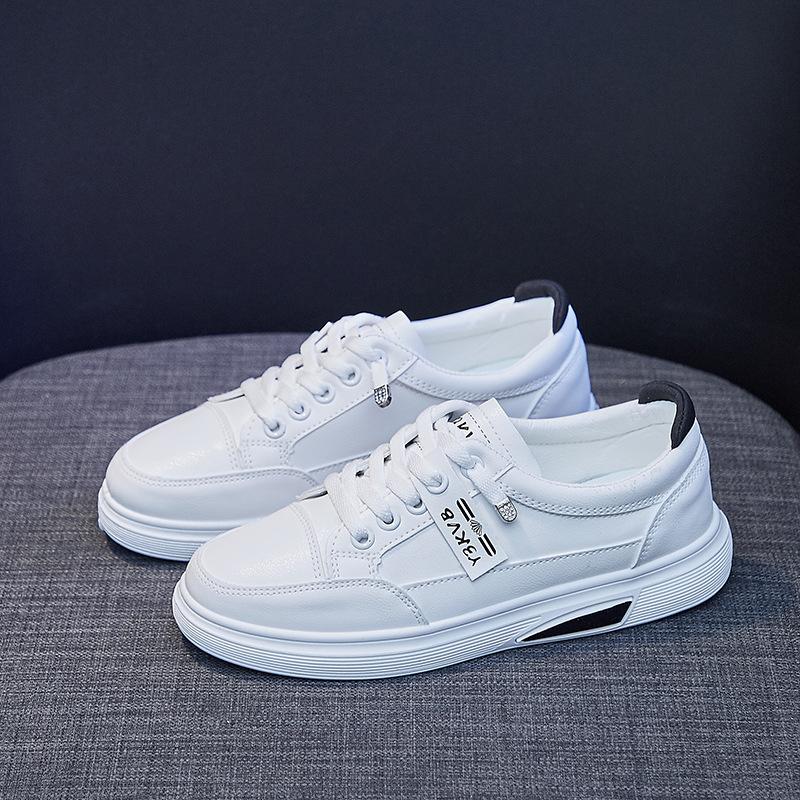 Small White Shoes for Women In Spring New Breathable Student Shoes Korean Style Flat Running Casual Shoes for Women