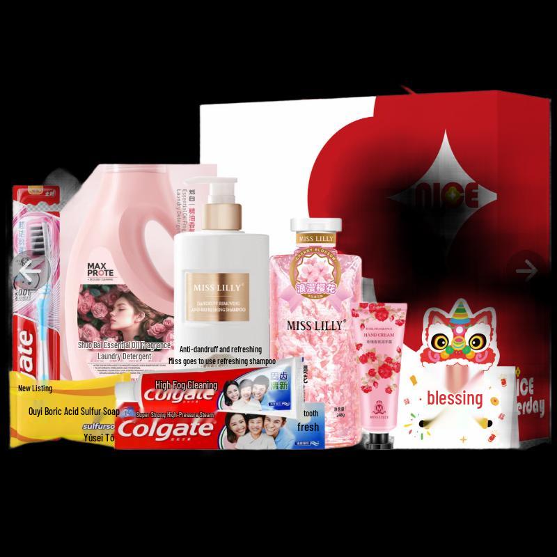 Miss Lilly 7-Piece Bath & Body Care Set