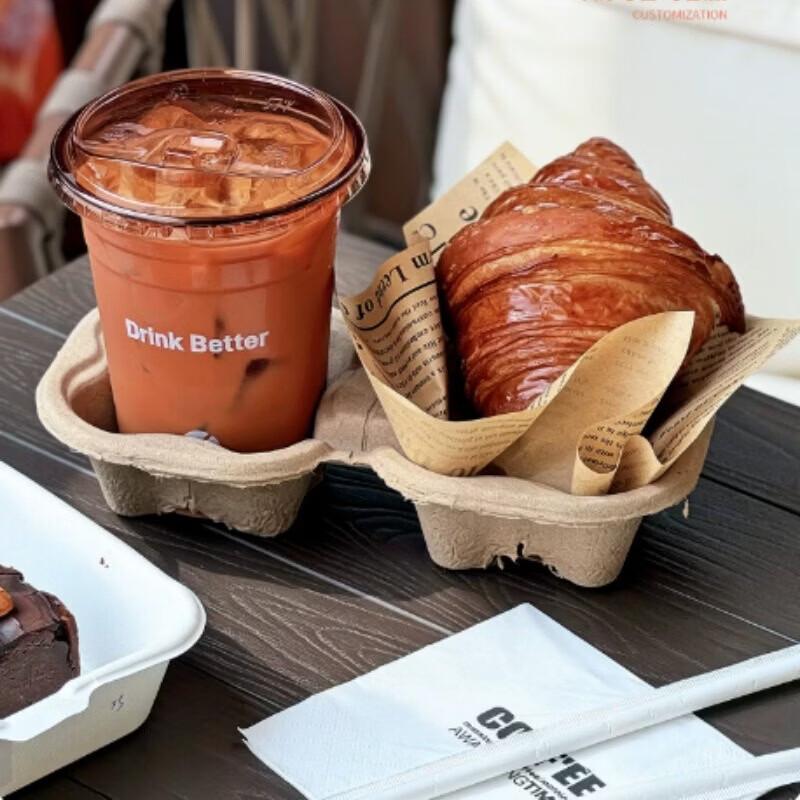 AVADEN Disposable Coffee Cups with Lids