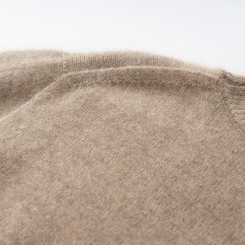 Fanzhen Men's 100% Cashmere High-Neck Sweater