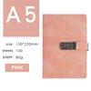 Password Notebook Creative Students Leather Password Travel Retro Loose-leaf Notebook Password A5 Notebook