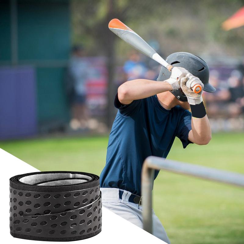 Bat Grip Tape Adhesive Back Softball Handle Wraps Non-Slip Grip Tape for Baseball Hockey Softball Golf Dumbbell Racket