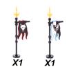 Middle Ages Empire Flag Pole Building Blocks Military Castle Lion Teutonic Knight Soldier Figures Roman Warrior Sheild Brick Toy