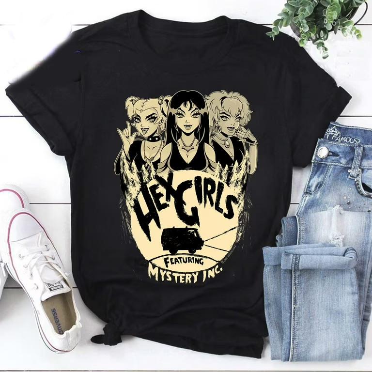 Винтажная ретро-футболка Hex Girls, Футболка с туром Hex Girls SG305 Унисекс XXXXL