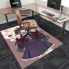 1pc Anime Cute Girl Chair Mat - Sweet Treats & Desserts Office Carpet, Anti-Slip Rug for Home Decor, Desk Pad, Game Room, Dormitory Flooring Gift.Q033