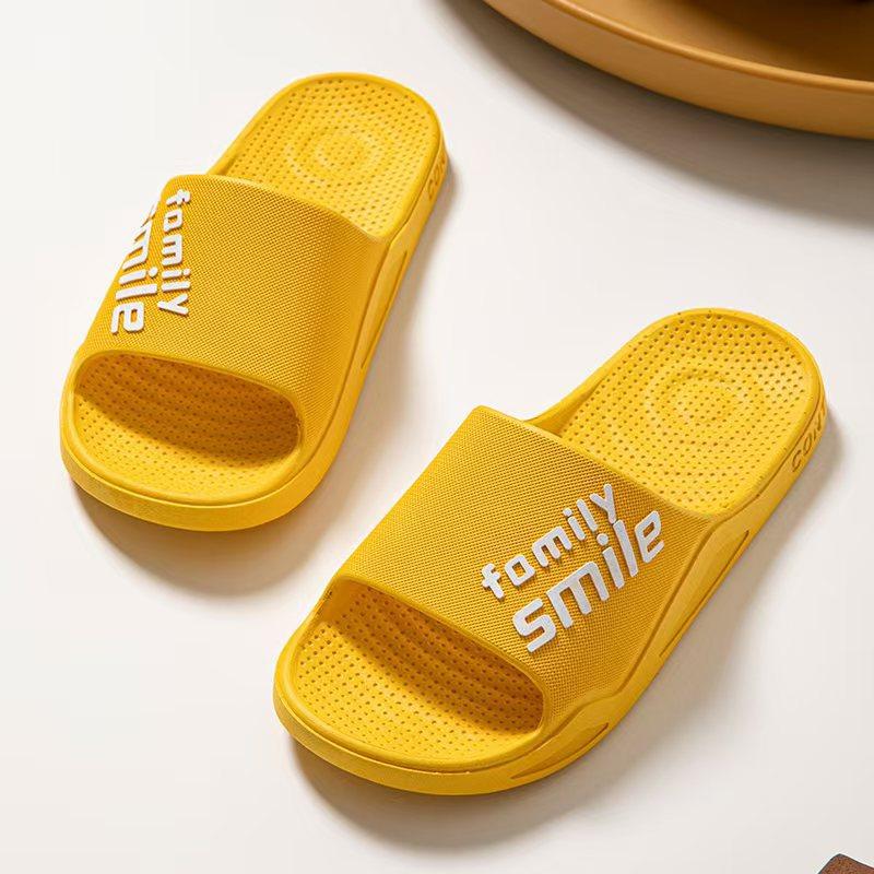 

Мужские спортивные шлепанцы с алфавитом, Мягкая подошва, Открытый носок, Легкие летние шлепанцы для дома и улицы 36-37 жёлтый