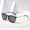 Trendy Oval Semi-Metal Sunglasses for Women - 4171 Internet Celebrity Style
