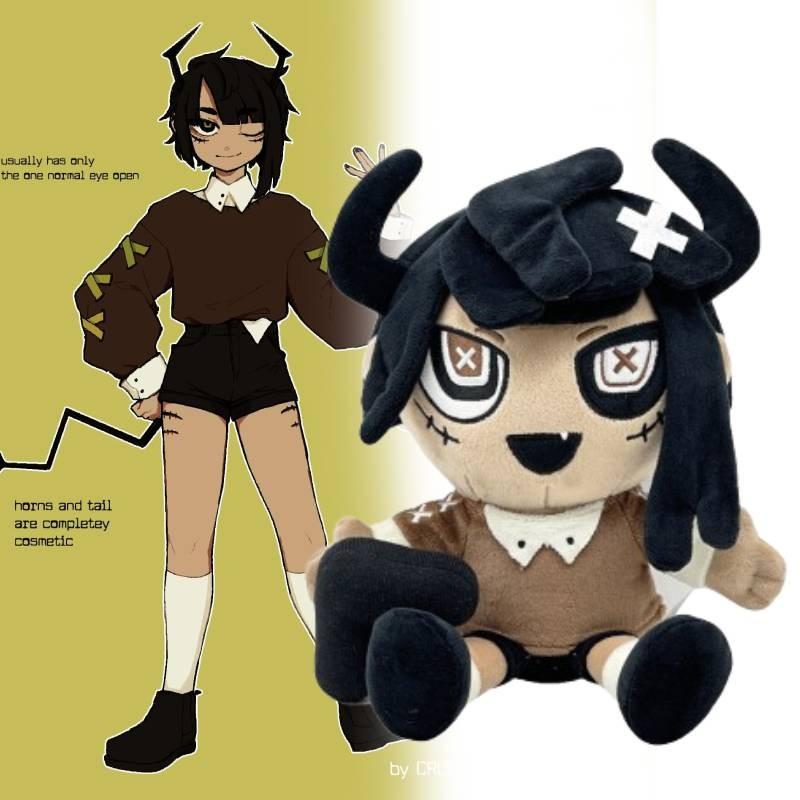 Unique Tamari Gitd Plush Scar Boy Soft Toy Adorable Stuffed Doll For Collectors
