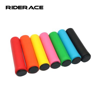 2 stücke Fahrrad Lenker Silikon Schwamm Griffe Weiche Anti-skid Stoßdämpfung Rennrad Roller Lenker Fahrrad Zubehör