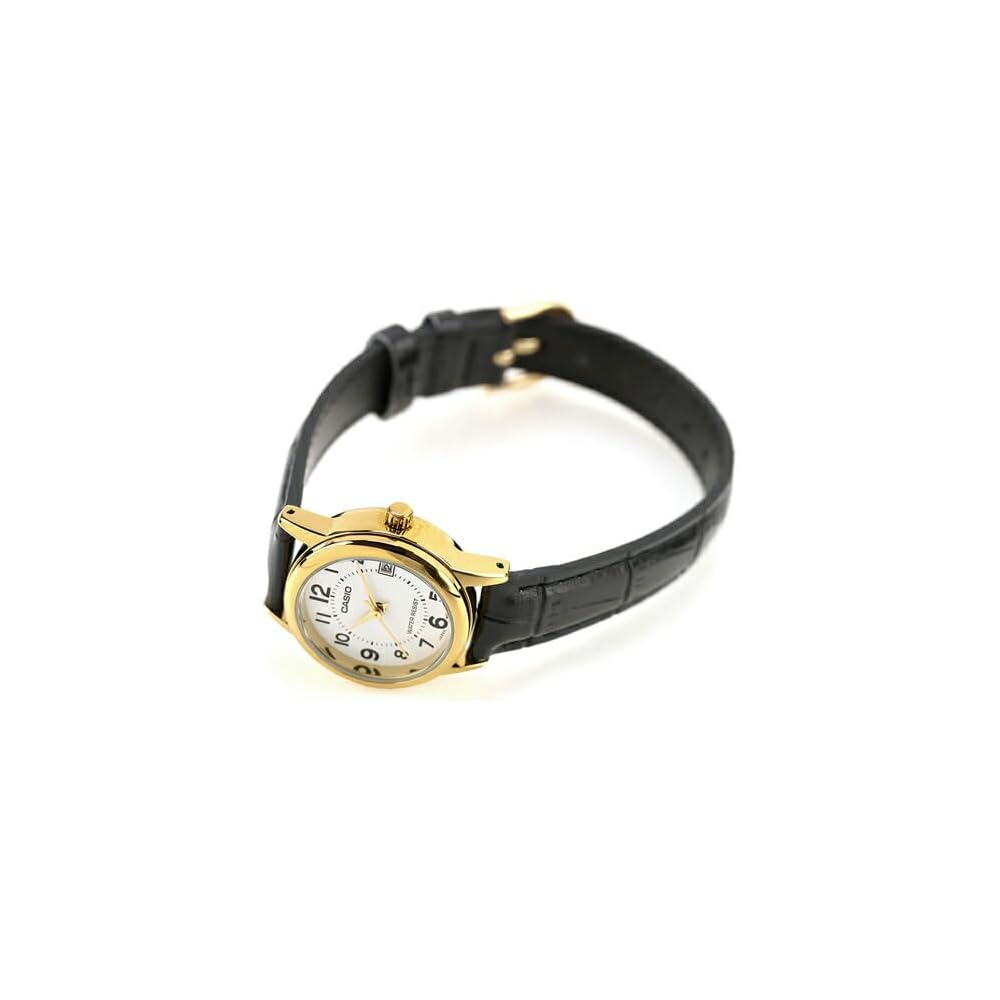 Casio Cheap Casio Standard Quartz Women's Wristwatch LTP-V002GL-7B Gold Tone Stainless Steel Band