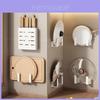 Kitchen Wall Mount Pot Lid And Cutting Board Rack With Steel Material For Space Saving
