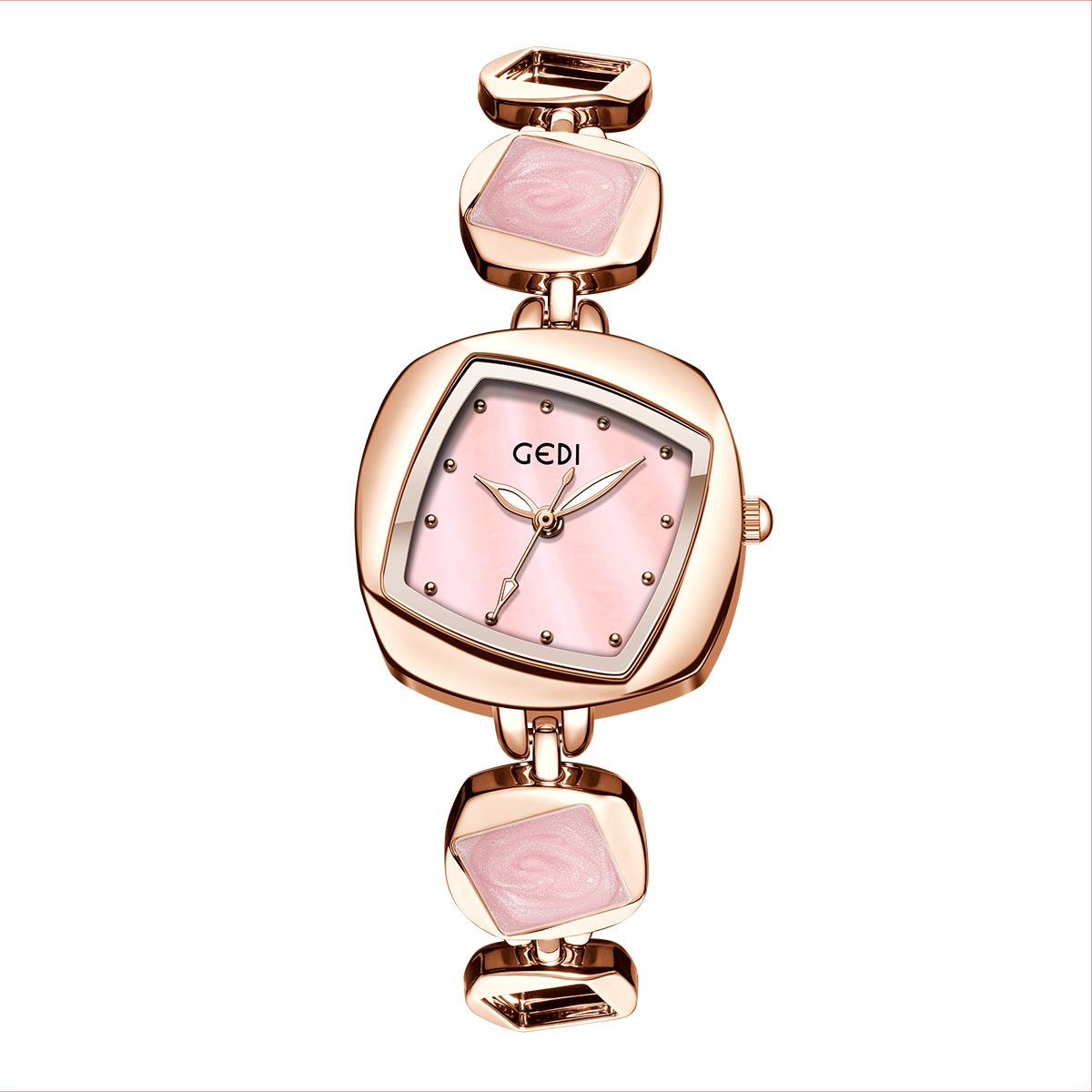 Creative Niche Irregular Design Rhombus Bracelet Watch Women S High Sense Exquisite Fritillary Quartz Watch