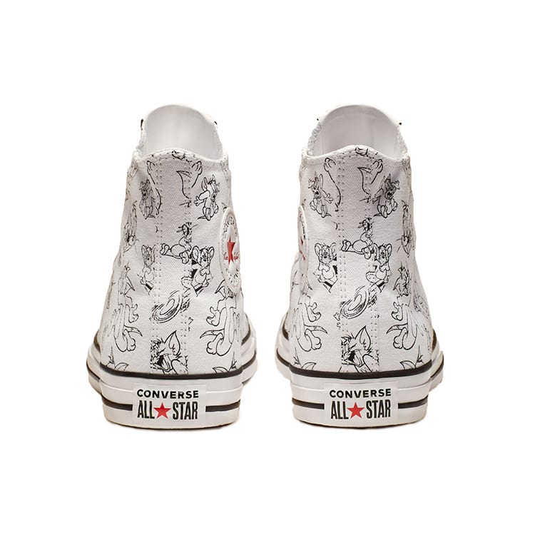 Chuck Taylor All Star Tom and Jerry X Chuck Taylor All Star Converse High 'White' 165736C