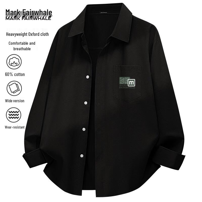 Mark Fairwhale Men s Long-Sleeve Oxford Shirt 2XL