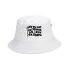 Embroidery Bucket Hat for Adult Outdoor Breathable Summer Spring Fisherman Hat