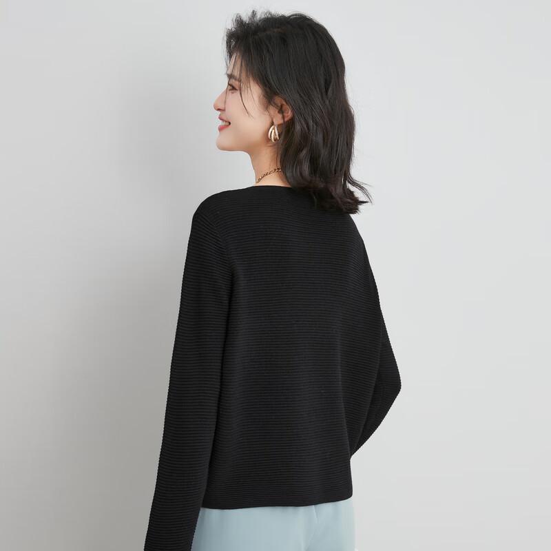 Jinju Women's Ribbed Wool Blend Cardigan